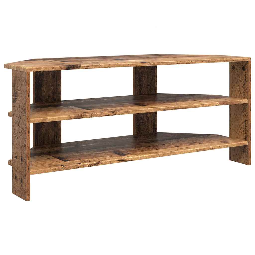 EckTVSchrank Altholz 102x40,5x45cm Holzwerkstoff