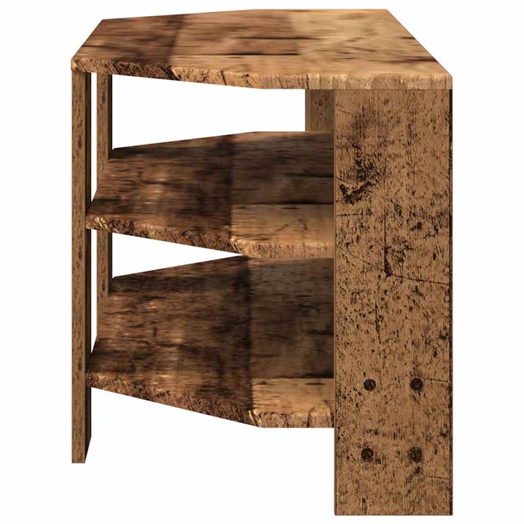 EckTVSchrank Altholz 102x40,5x45cm Holzwerkstoff