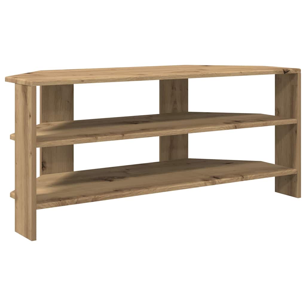 EckTVSchrank Artisan-Eiche 102x40,5x45cm Holzwerkstoff