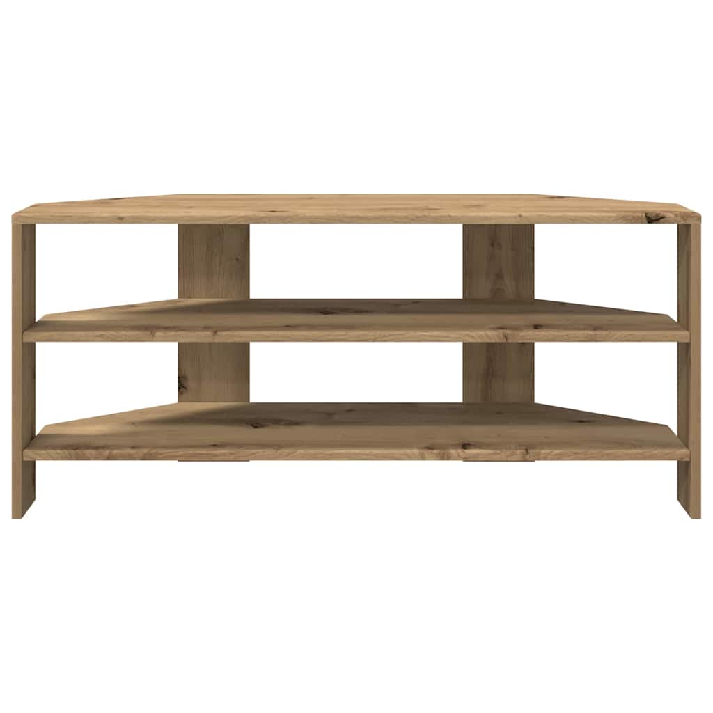 EckTVSchrank Artisan-Eiche 102x40,5x45cm Holzwerkstoff