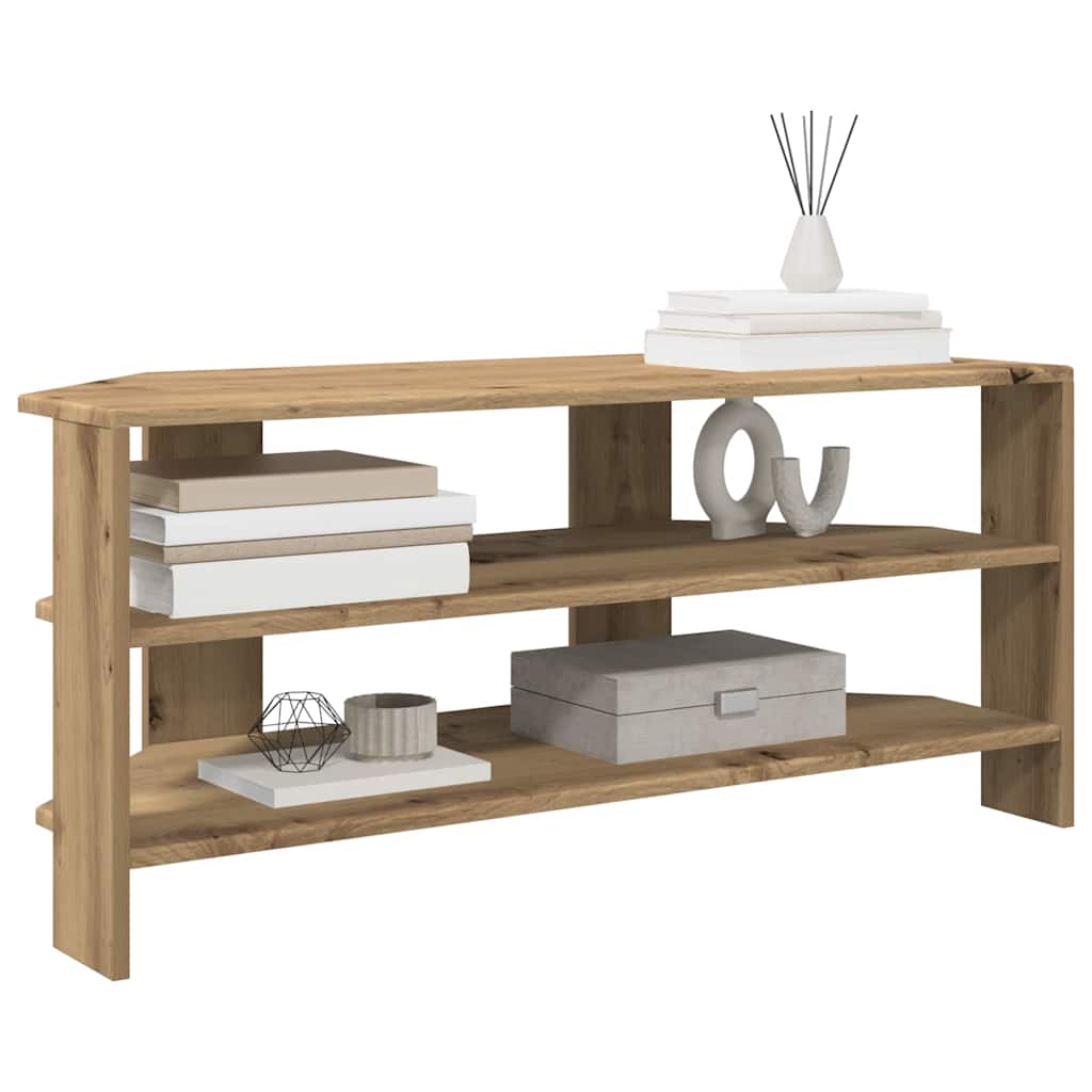 EckTVSchrank Artisan-Eiche 102x40,5x45cm Holzwerkstoff