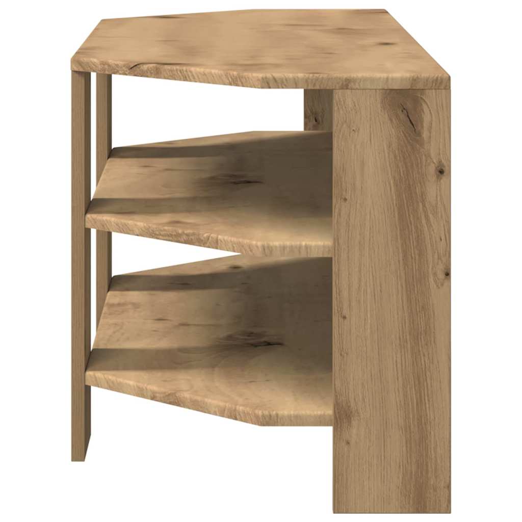 EckTVSchrank Artisan-Eiche 102x40,5x45cm Holzwerkstoff