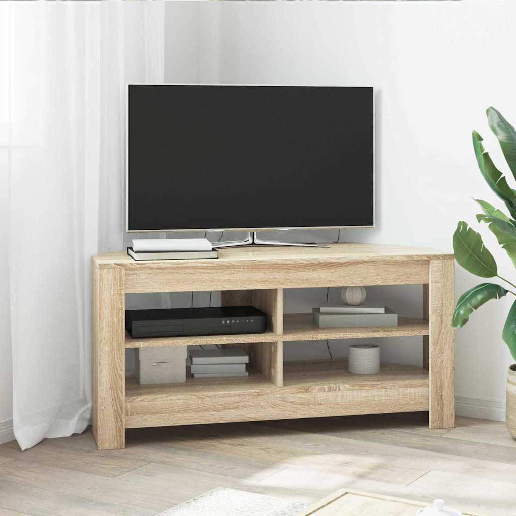 EckTVSchrank Sonoma-Eiche 102 x 40,5 x 45 cm Holzwerkstoff
