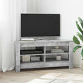 EckTVSchrank Beton Grau 102 x 40,5 x 45 cm Holzwerkstoff