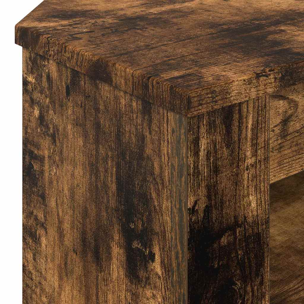 EckTVSchrank Geräucherte Eiche 102 x 40,5 x 45 cm Holzwerkstoff