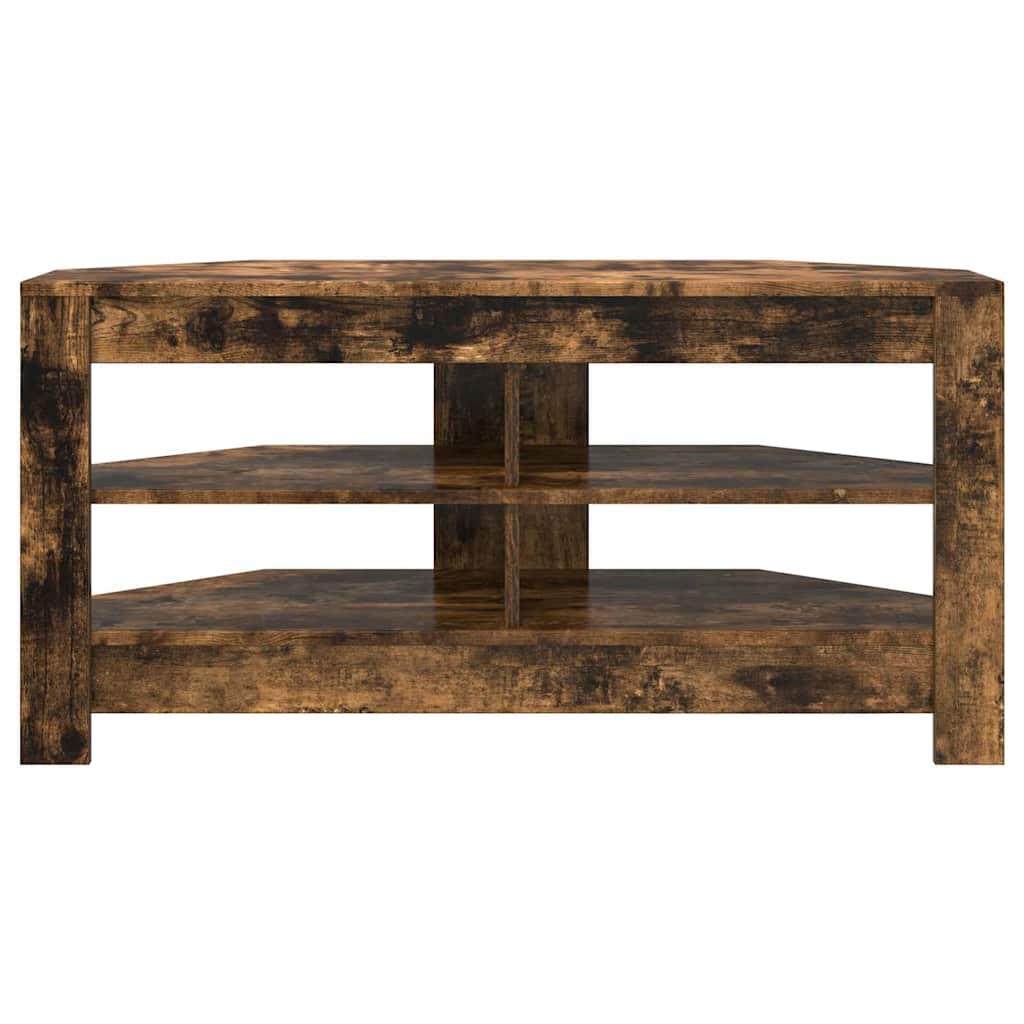 EckTVSchrank Geräucherte Eiche 102 x 40,5 x 45 cm Holzwerkstoff