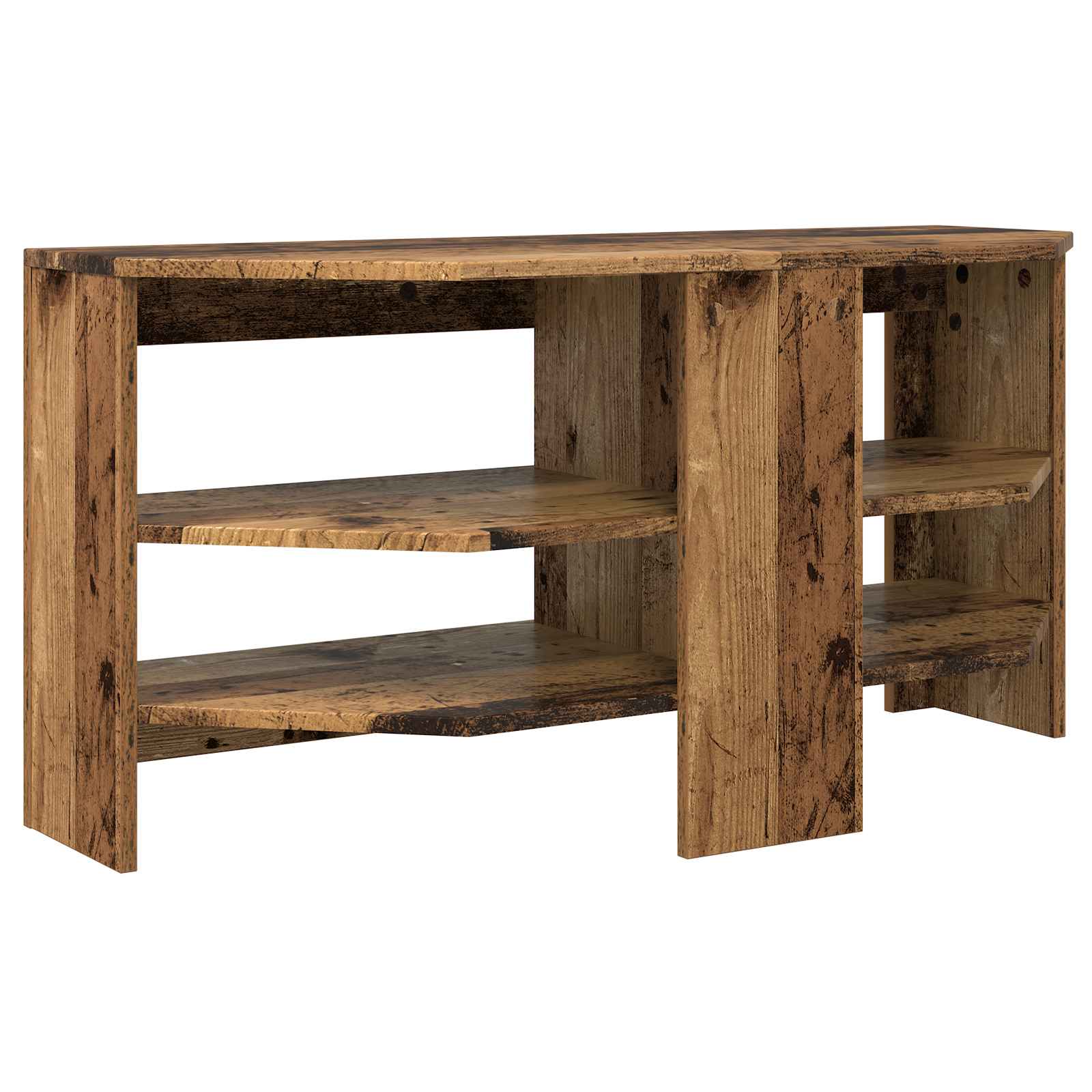 EckTVSchrank Altholz 102 x 40,5 x 45 cm Holzwerkstoff