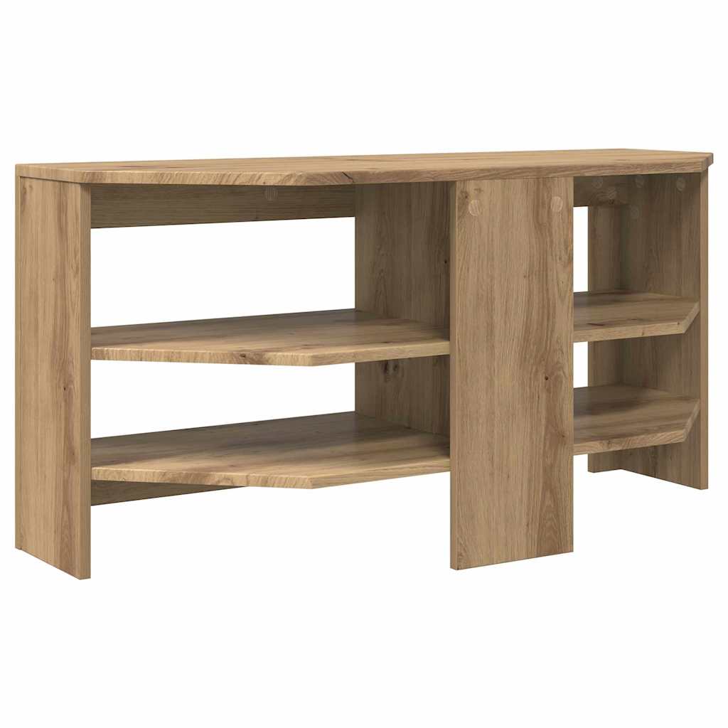 EckTVSchrank Artisan-Eiche 102 x 40,5 x 45 cm Holzwerkstoff