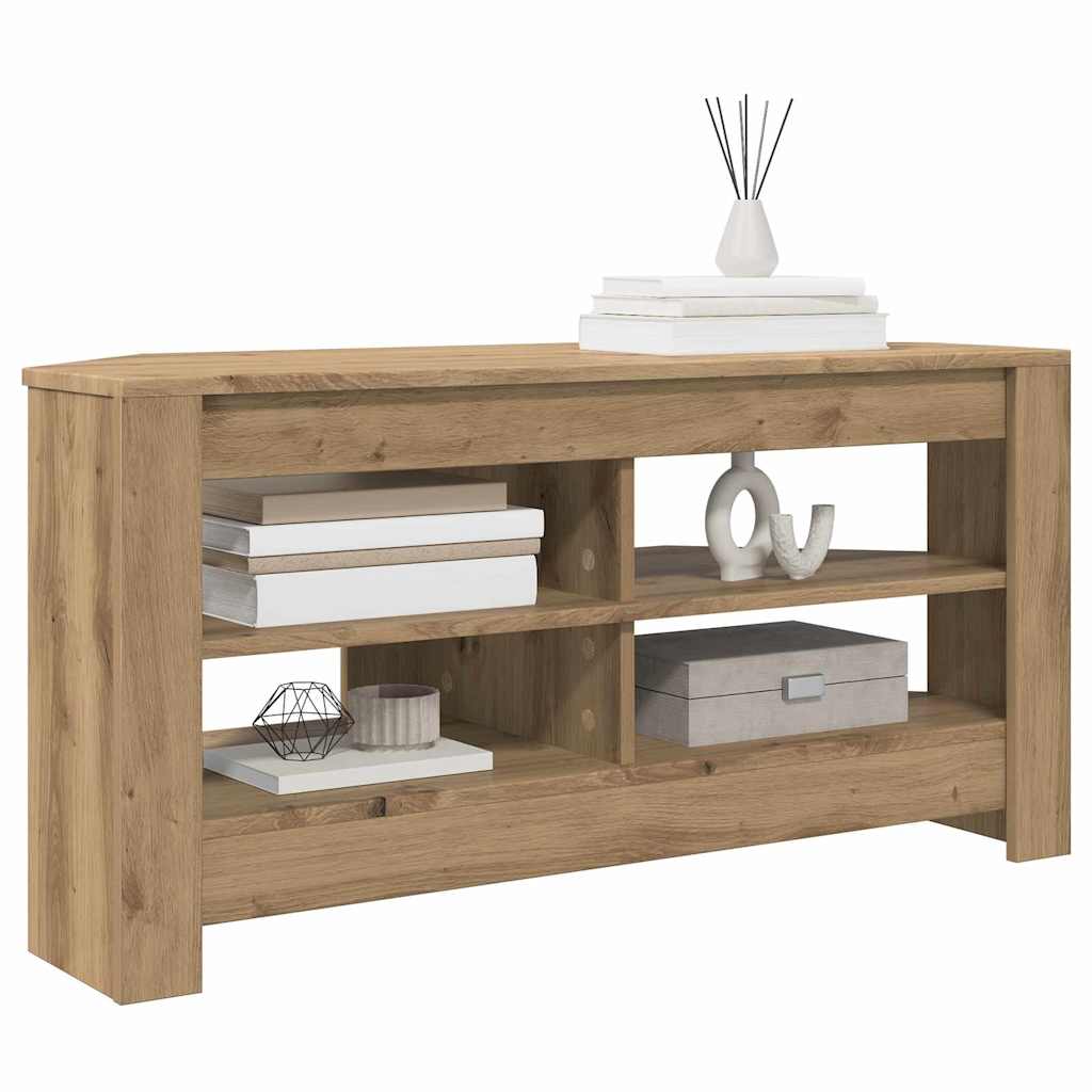 EckTVSchrank Artisan-Eiche 102 x 40,5 x 45 cm Holzwerkstoff