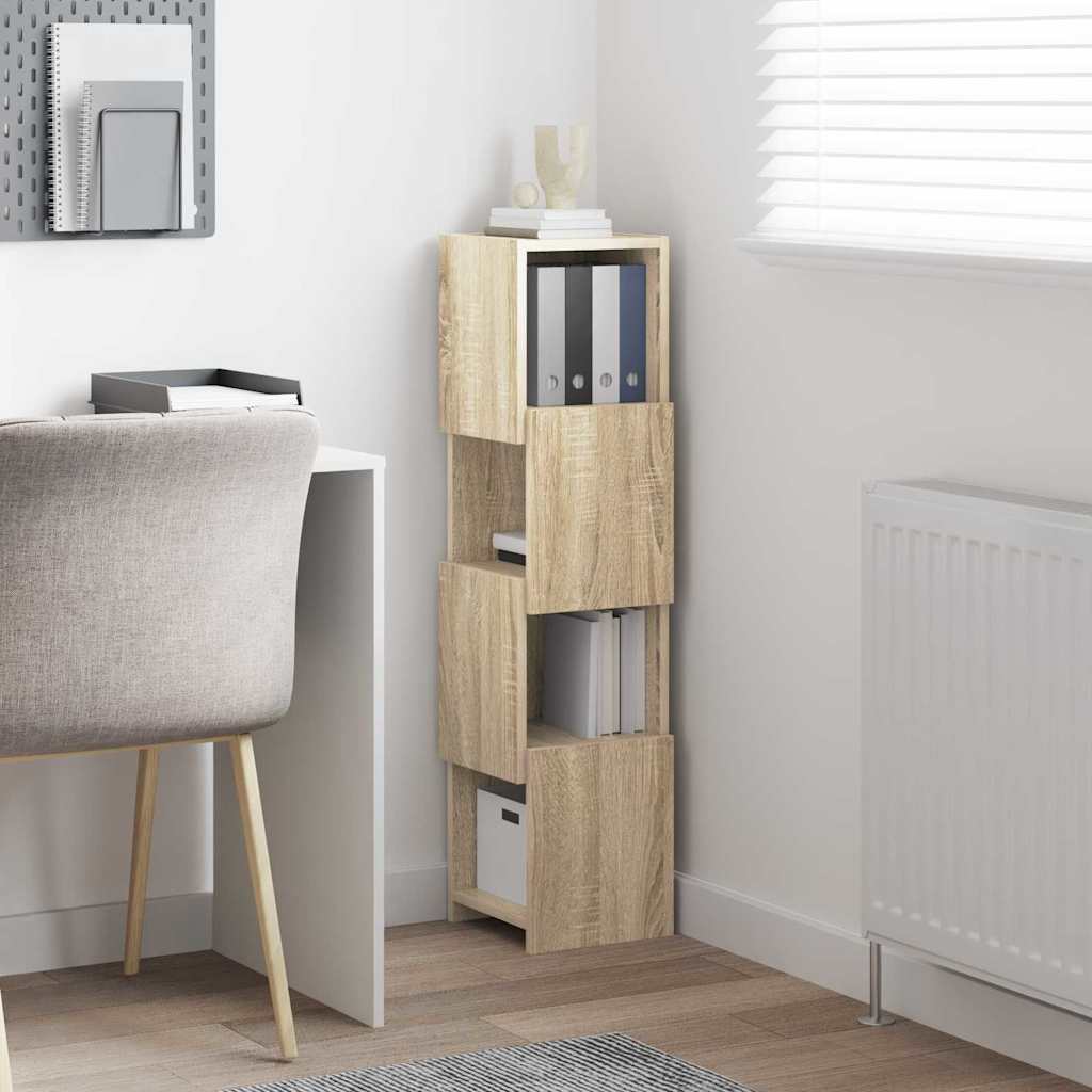 Eckschrank Sonoma-Eiche 25,5x25x102cm Holzwerkstoff