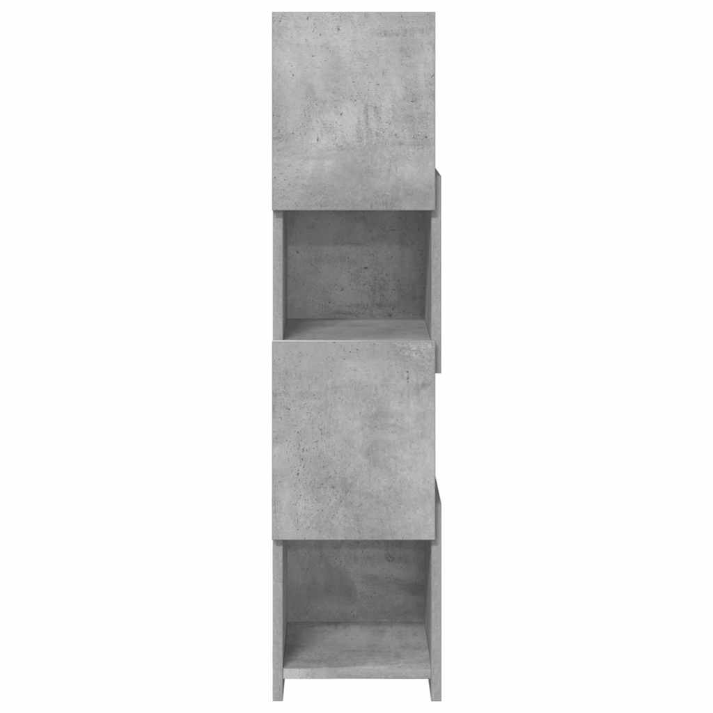 Eckschrank Beton Grau 25,5x25x102cm Holzwerkstoff