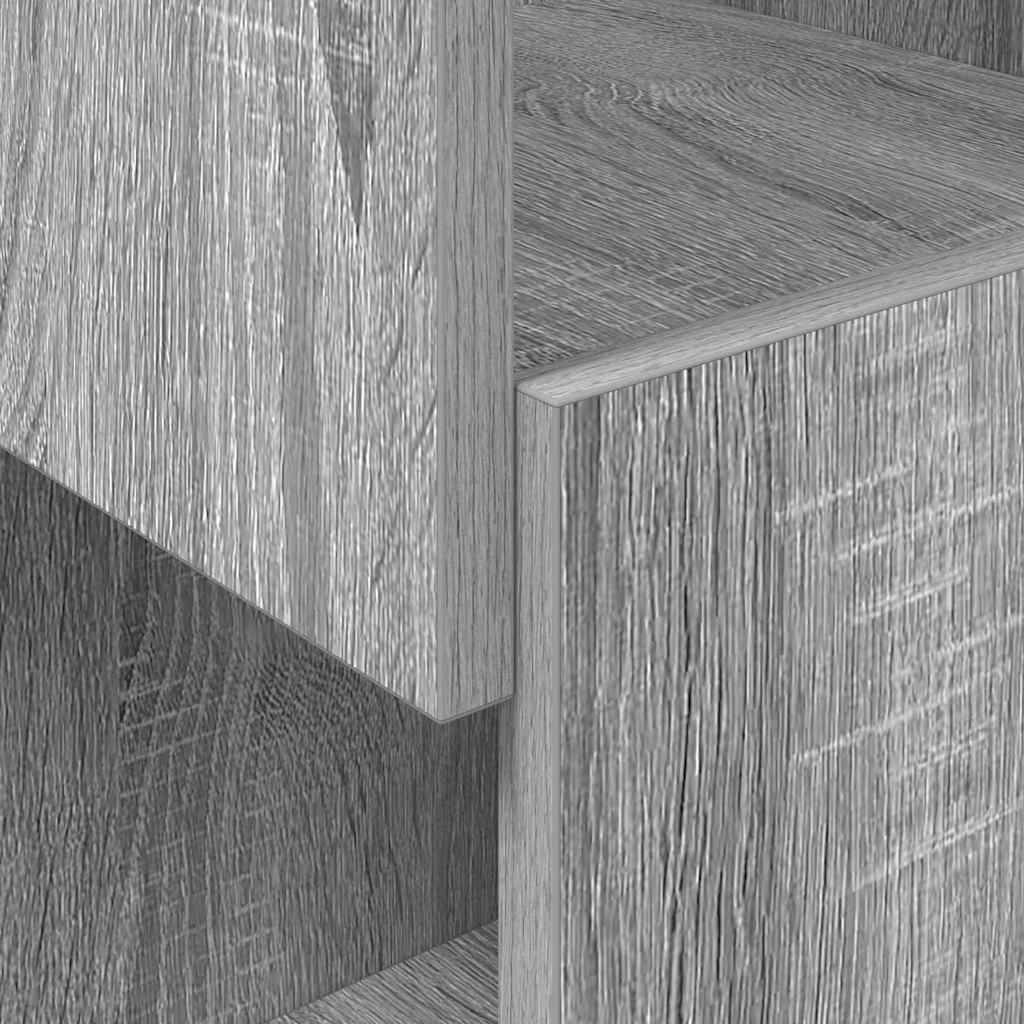 Eckschrank Graues Sonoma 25,5x25x102cm Holzwerkstoff
