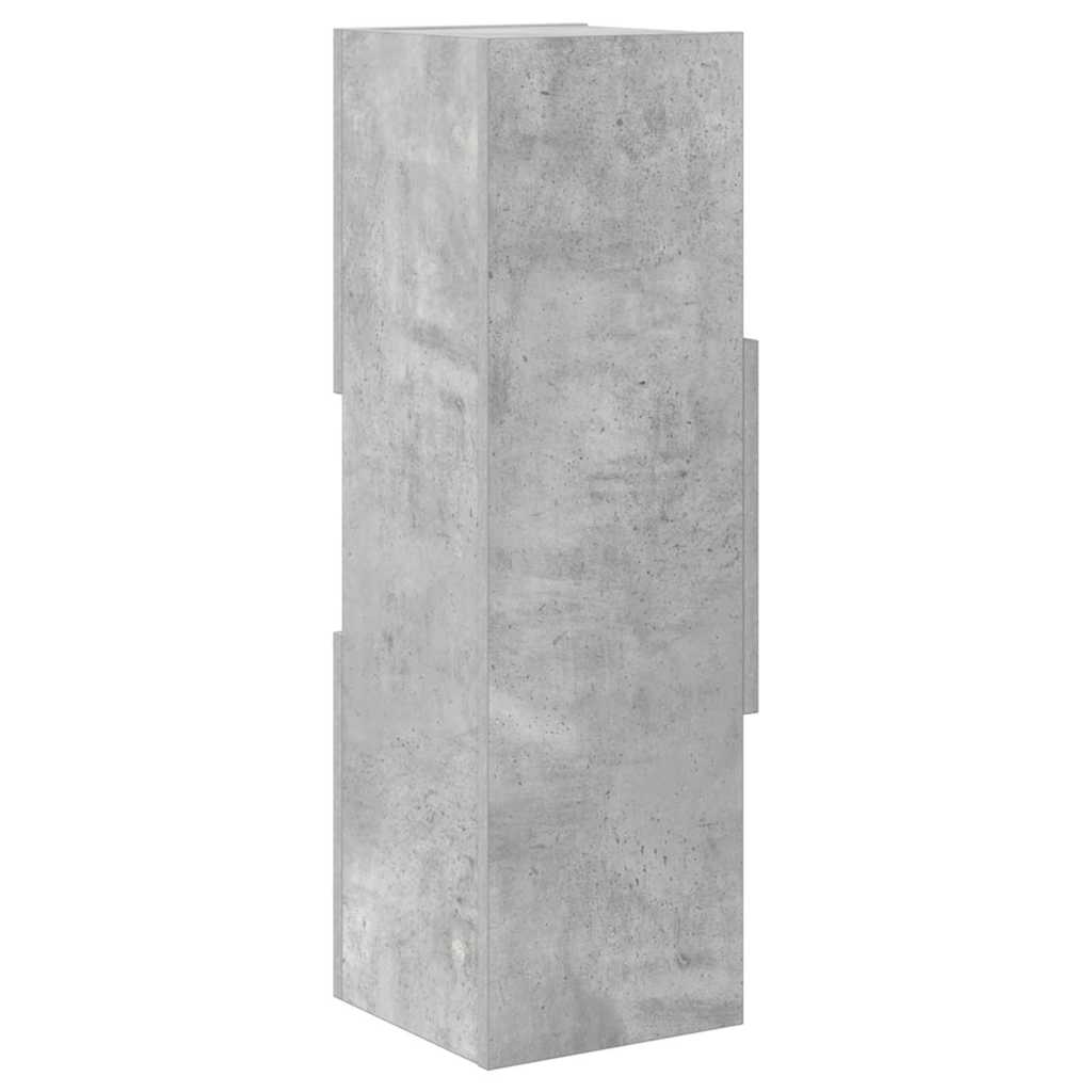 Eckschrank Beton Grau 25,5x25x80cm Holzwerkstoff