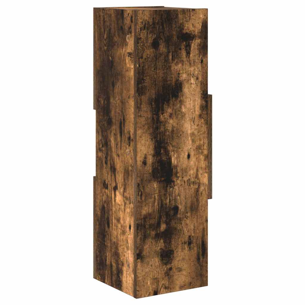 Eckschrank Geräucherte Eiche 25,5x25x80cm Holzwerkstoff