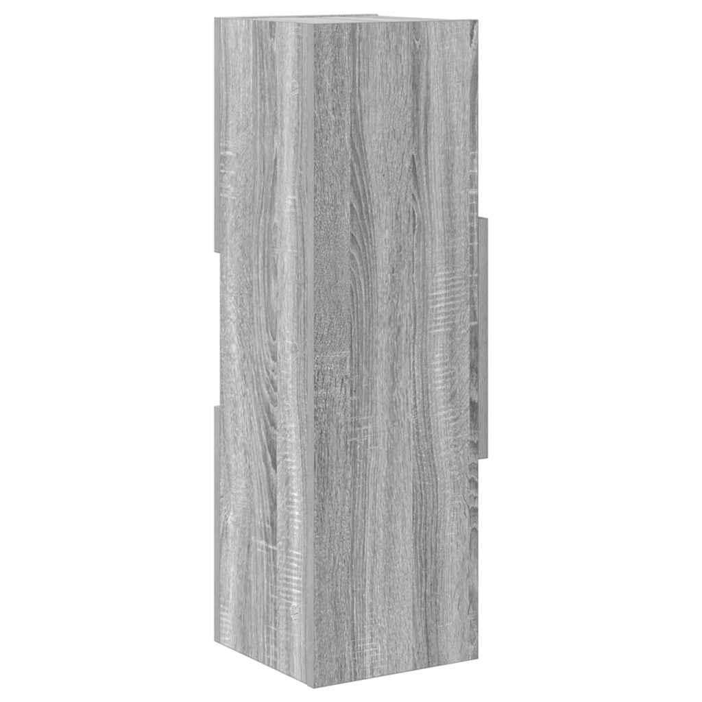 Eckschrank Graues Sonoma 25,5x25x80cm Holzwerkstoff