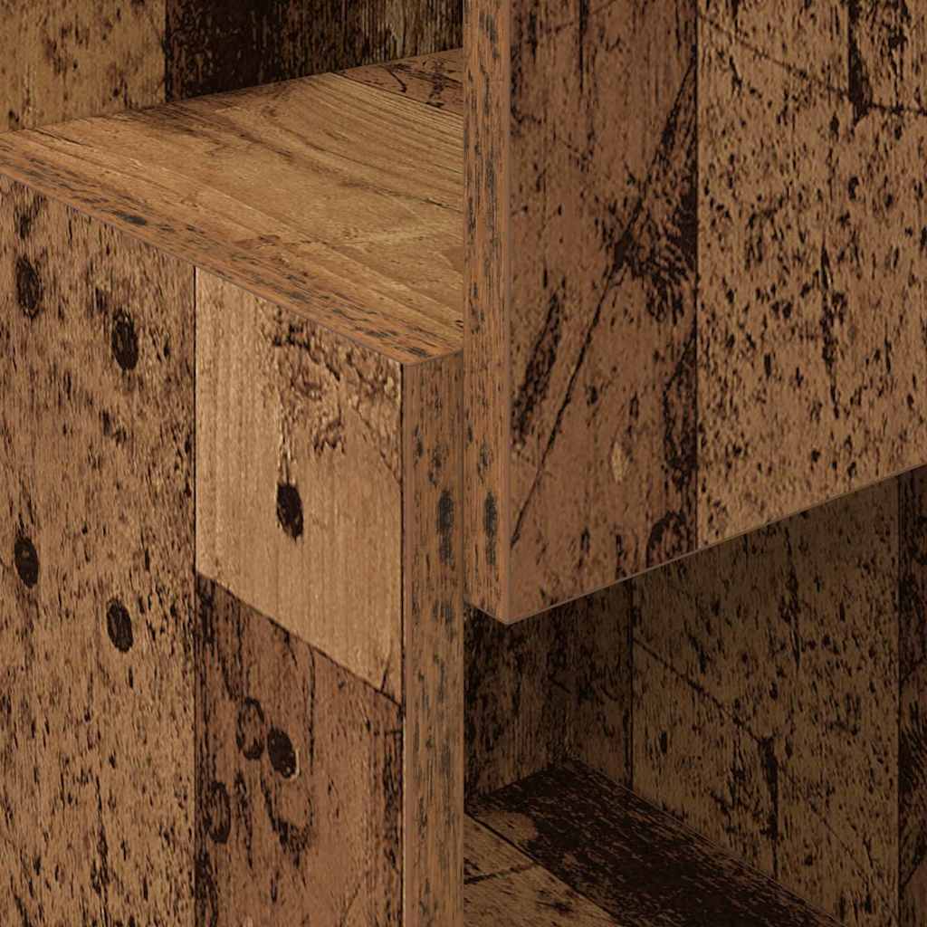 Eckschrank Altholz 25,5x25x80cm Holzwerkstoff