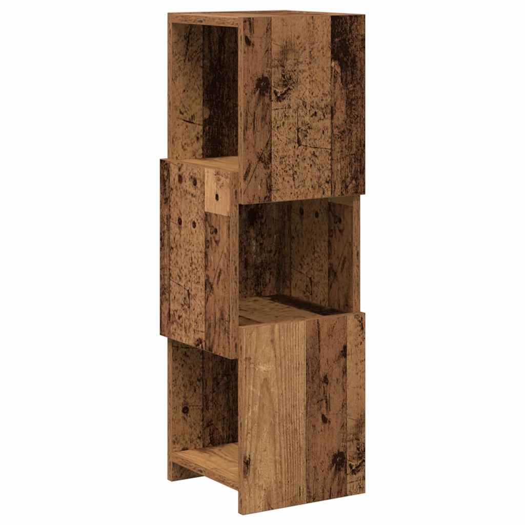 Eckschrank Altholz 25,5x25x80cm Holzwerkstoff