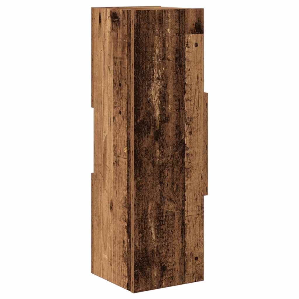 Eckschrank Altholz 25,5x25x80cm Holzwerkstoff