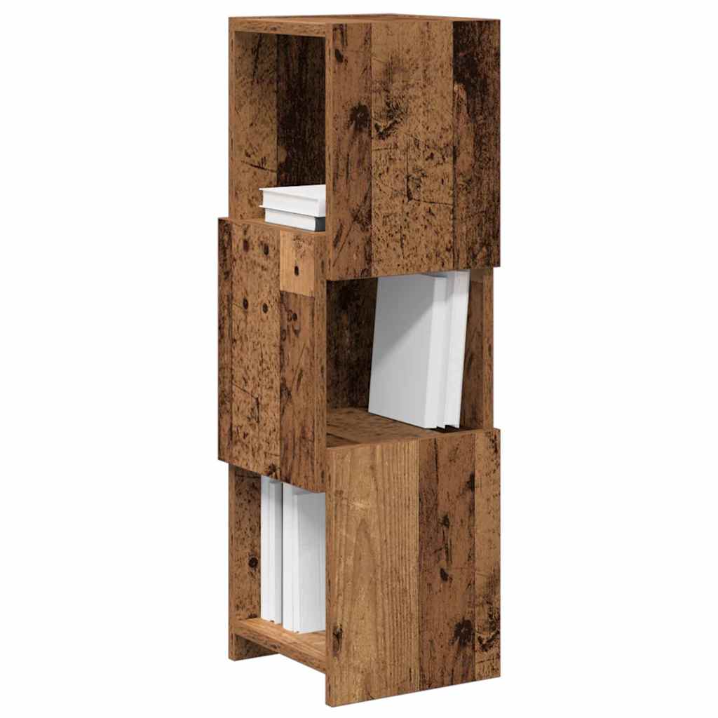 Eckschrank Altholz 25,5x25x80cm Holzwerkstoff