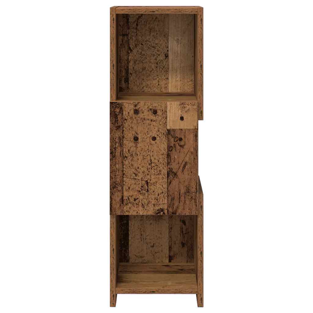 Eckschrank Altholz 25,5x25x80cm Holzwerkstoff