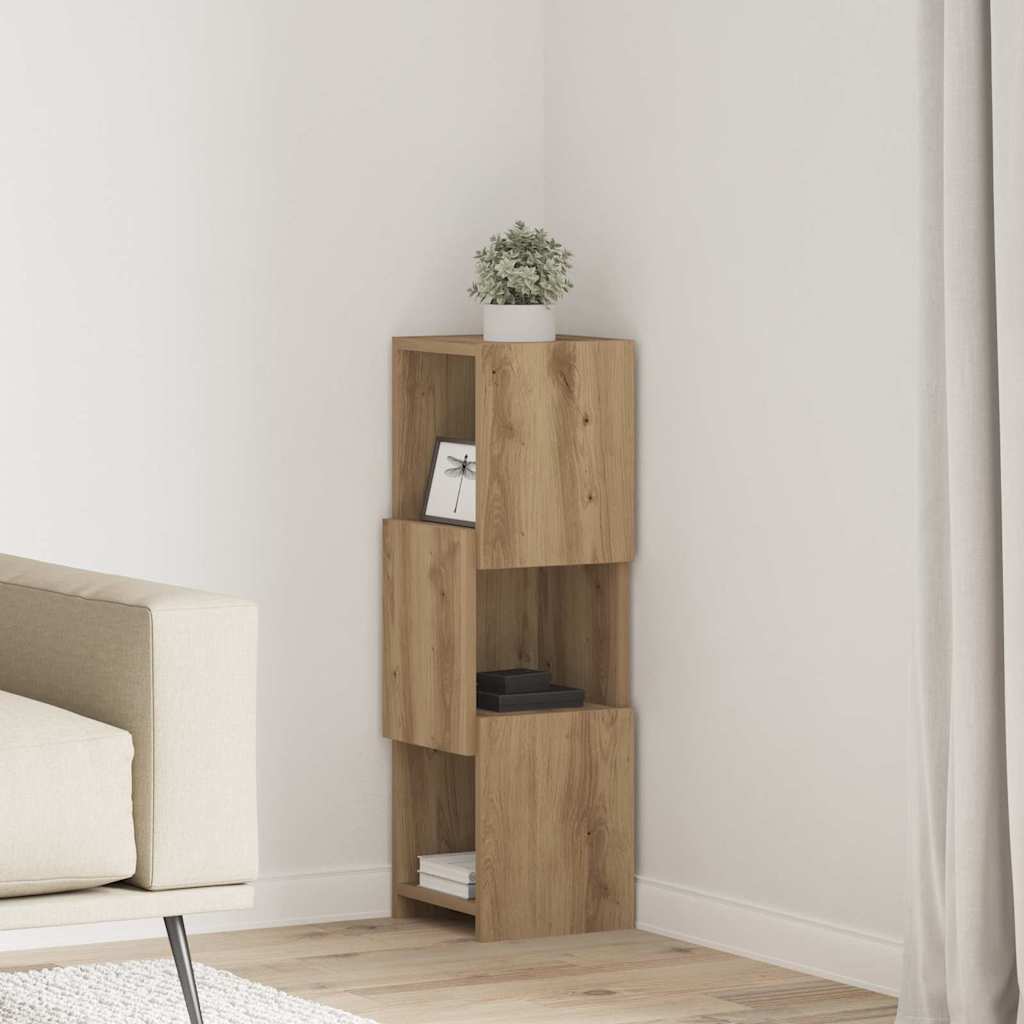 Eckschrank Artisan-Eiche 25,5x25x80cm Holzwerkstoff