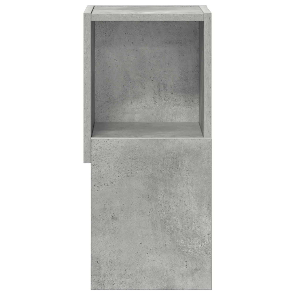 Eckschrank Beton Grau 25,5x25x55cm Holzwerkstoff