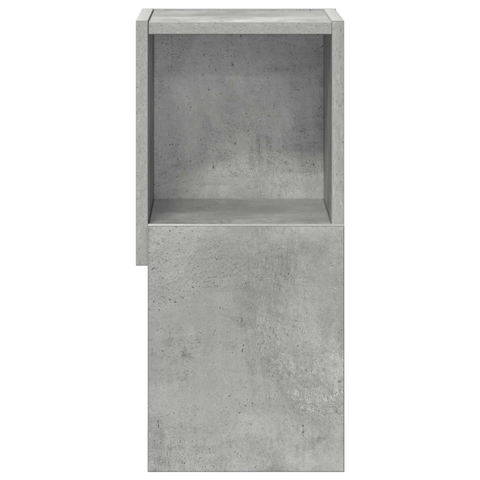 Eckschrank Beton Grau 25,5x25x55cm Holzwerkstoff