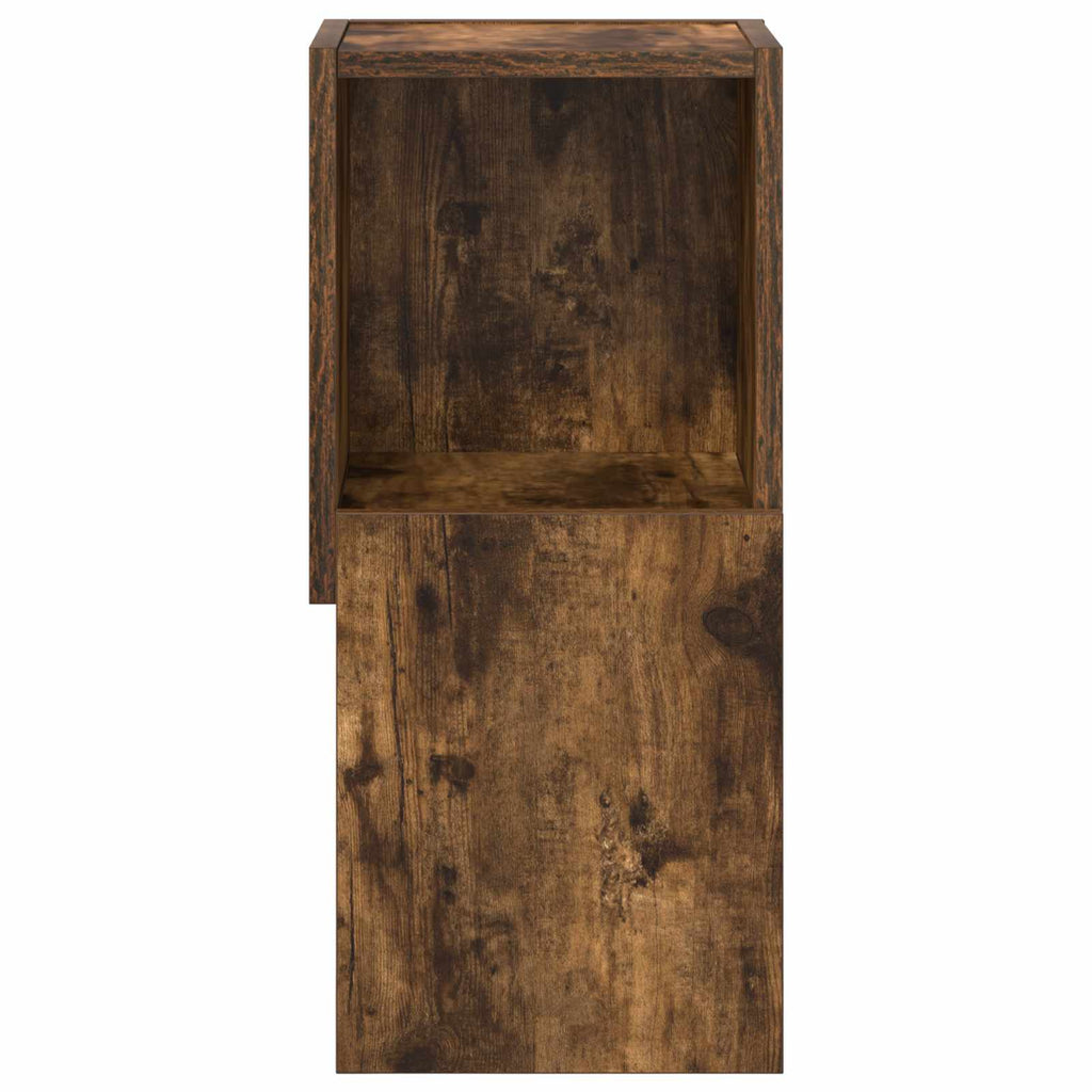 Eckschrank Geräucherte Eiche 25,5x25x55cm Holzwerkstoff