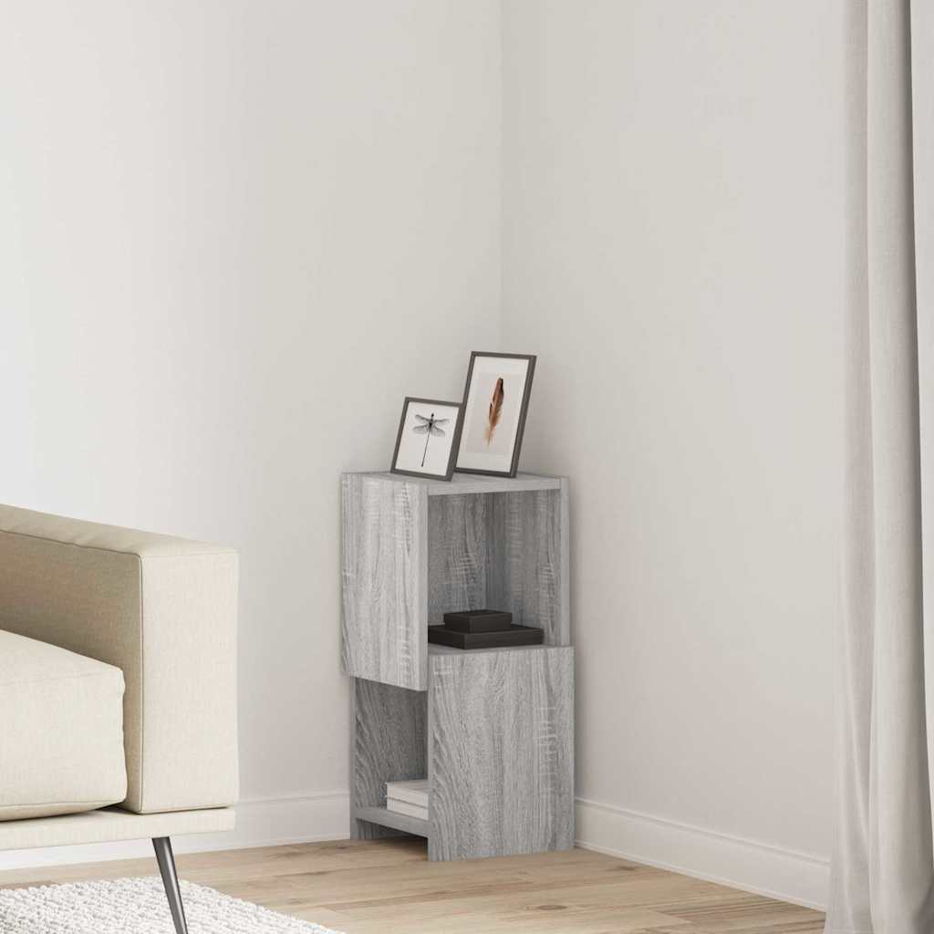 Eckschrank Graues Sonoma 25,5x25x55cm Holzwerkstoff