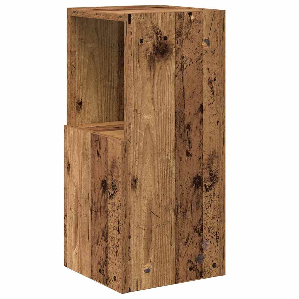 Eckschrank Altholz 25,5x25x55cm Holzwerkstoff