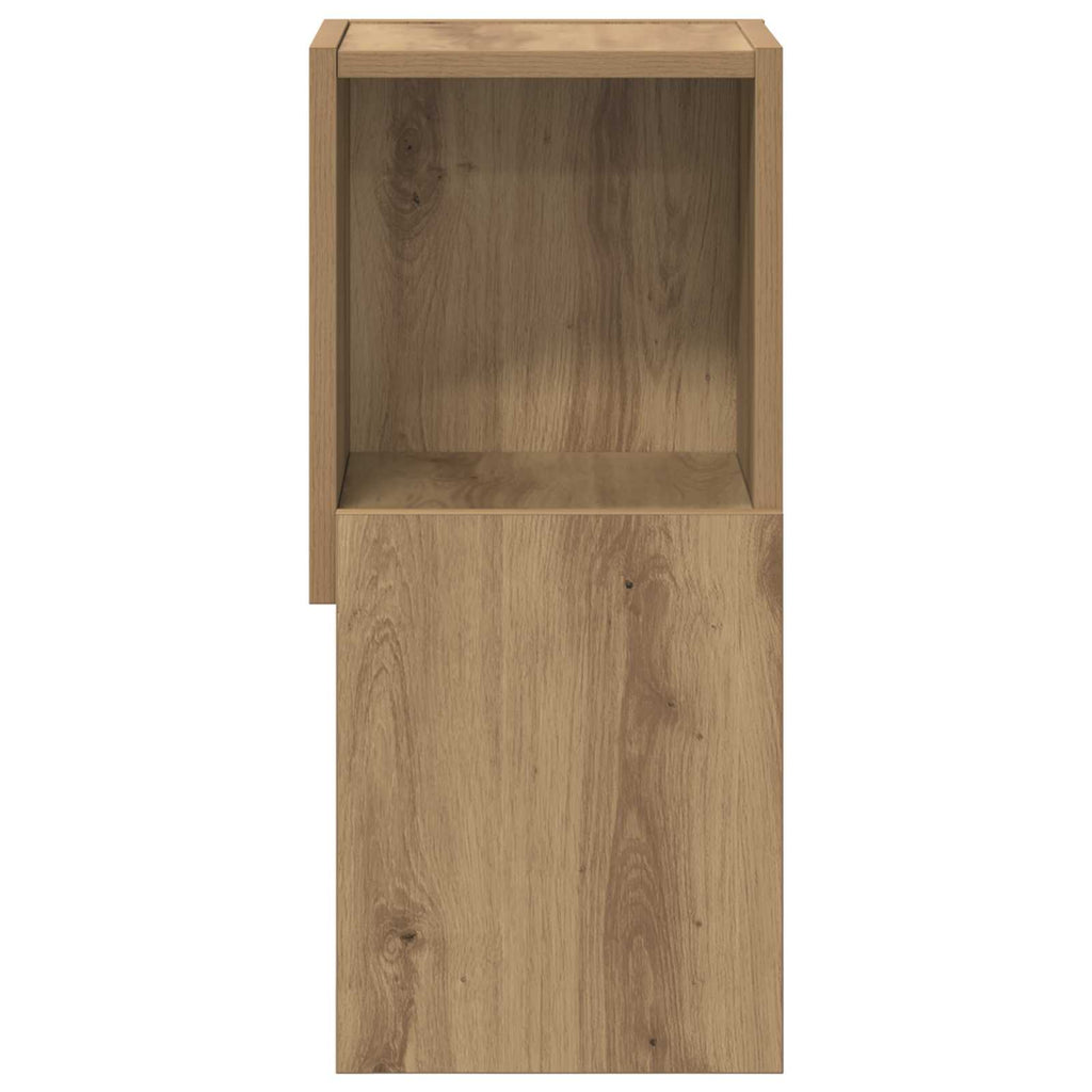 Eckschrank Artisan-Eiche 25,5x25x55cm Holzwerkstoff