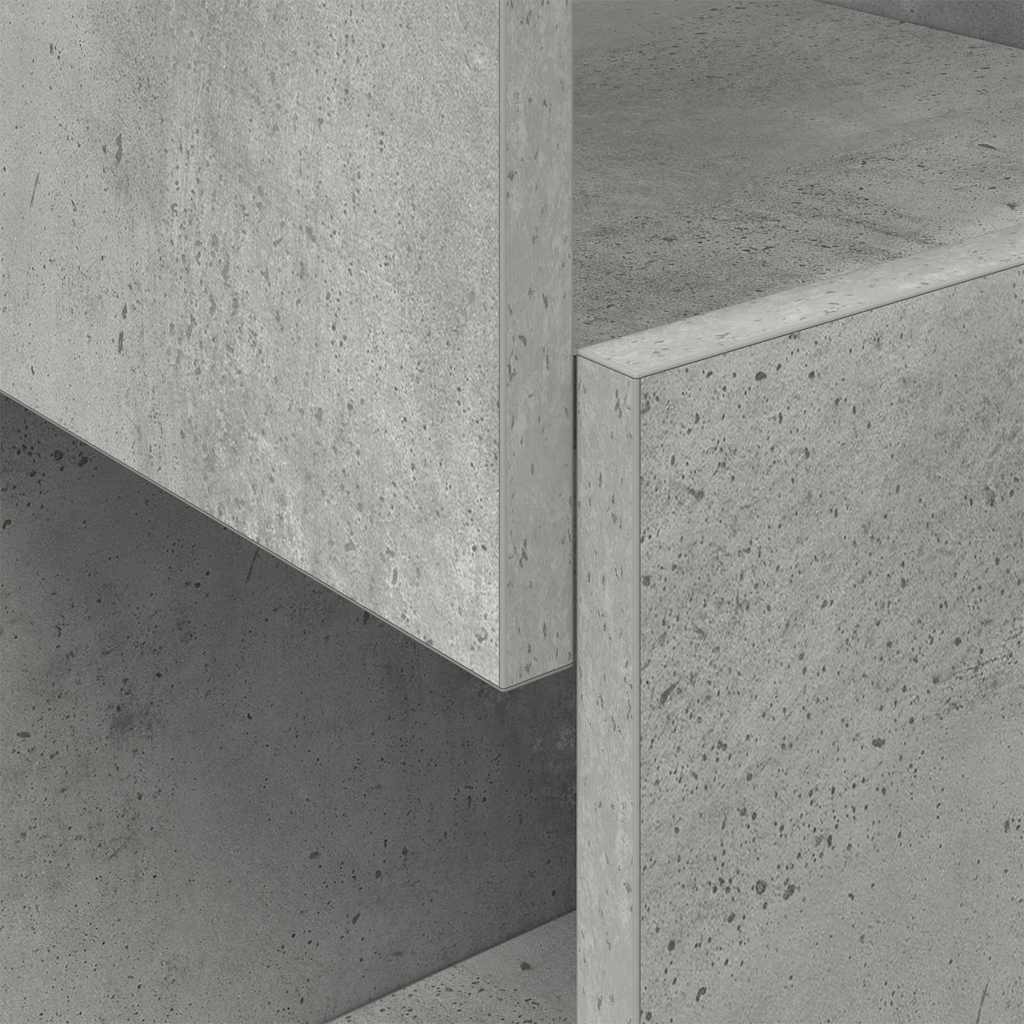 Eckschrank Beton Grau 30,5x30x95cm Holzwerkstoff