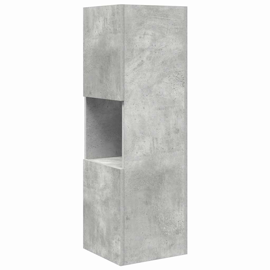 Eckschrank Beton Grau 30,5x30x95cm Holzwerkstoff