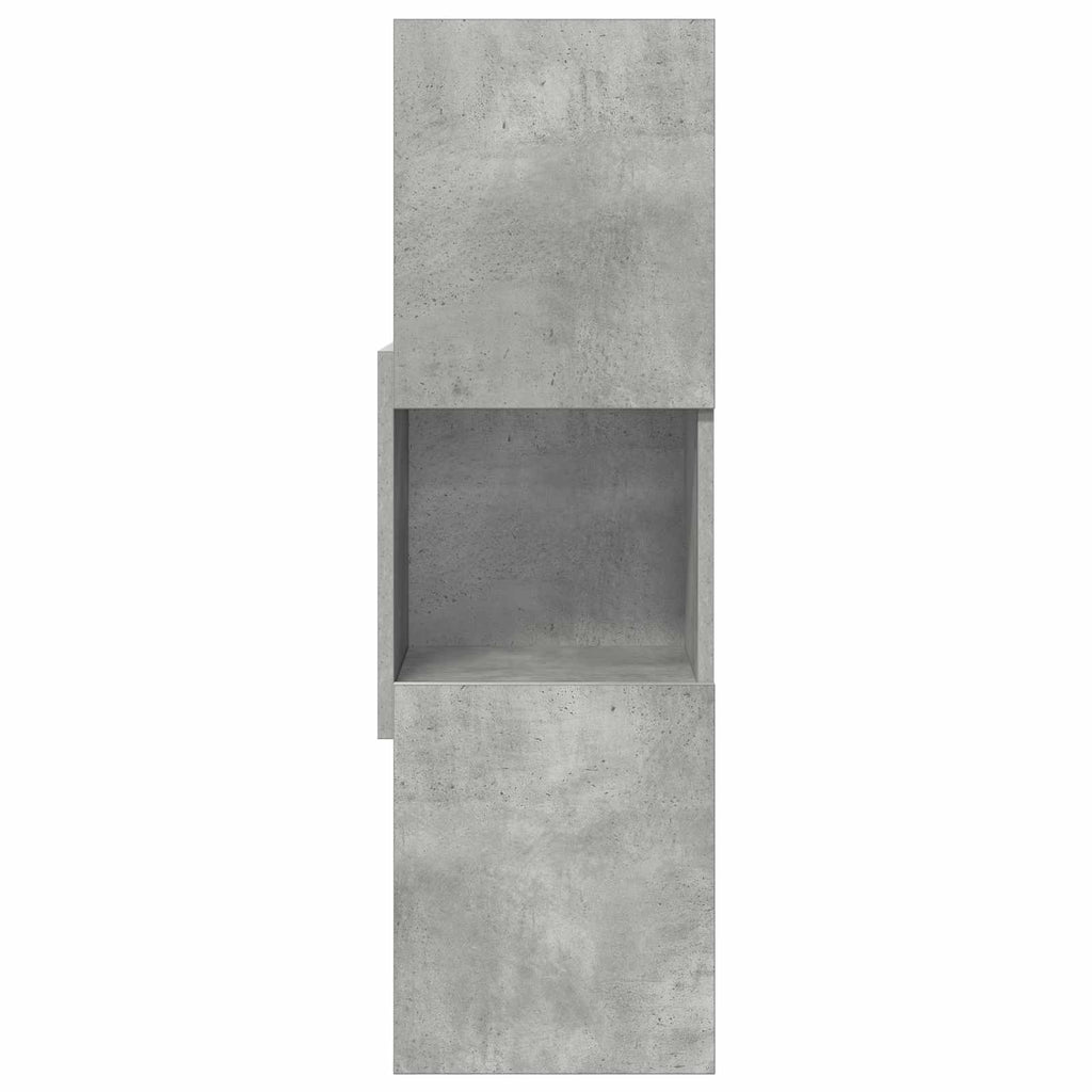 Eckschrank Beton Grau 30,5x30x95cm Holzwerkstoff