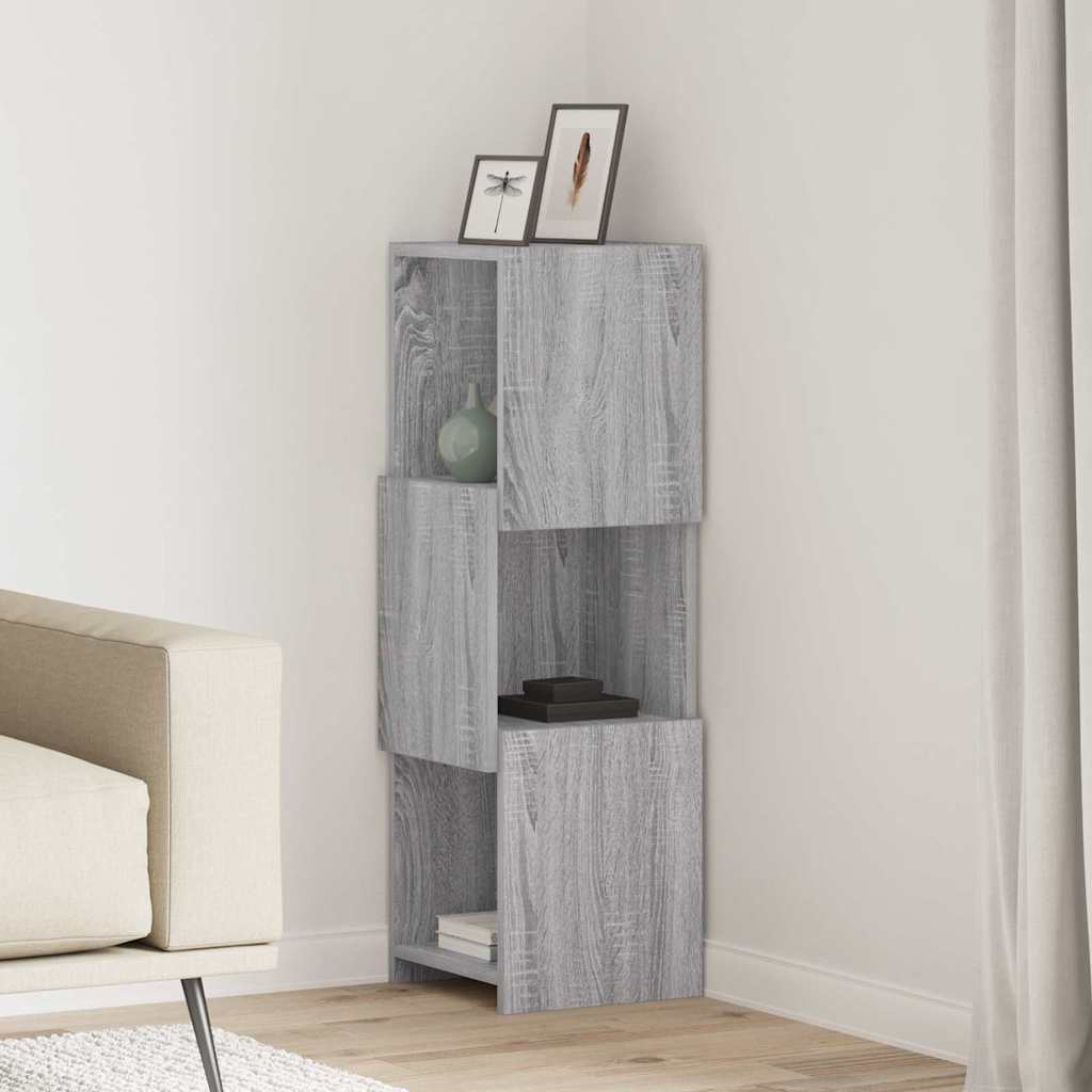 Eckschrank Graues Sonoma 30,5x30x95cm Holzwerkstoff