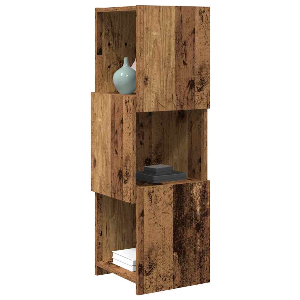 Eckschrank Altholz 30,5x30x95cm Holzwerkstoff