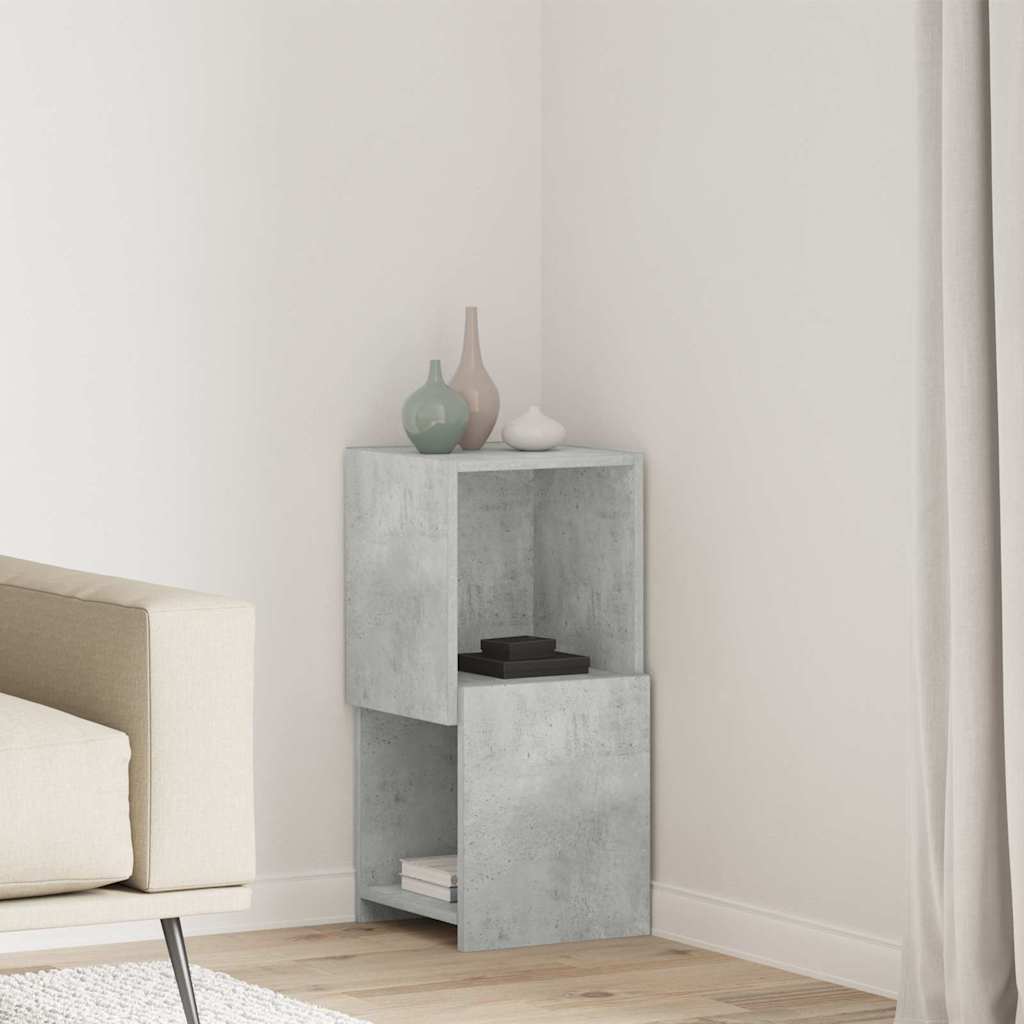 Eckschrank Beton Grau 30,5x30x65cm Holzwerkstoff