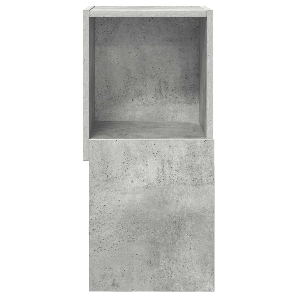 Eckschrank Beton Grau 30,5x30x65cm Holzwerkstoff