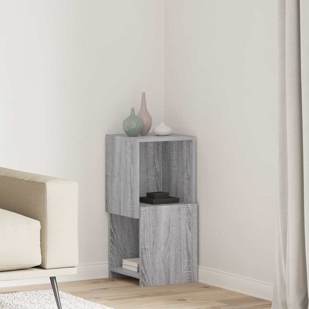 Eckschrank Graues Sonoma 30,5x30x65cm Holzwerkstoff