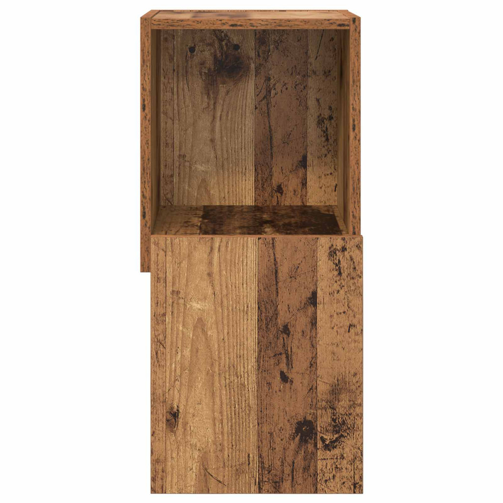 Eckschrank Altholz 30,5x30x65cm Holzwerkstoff