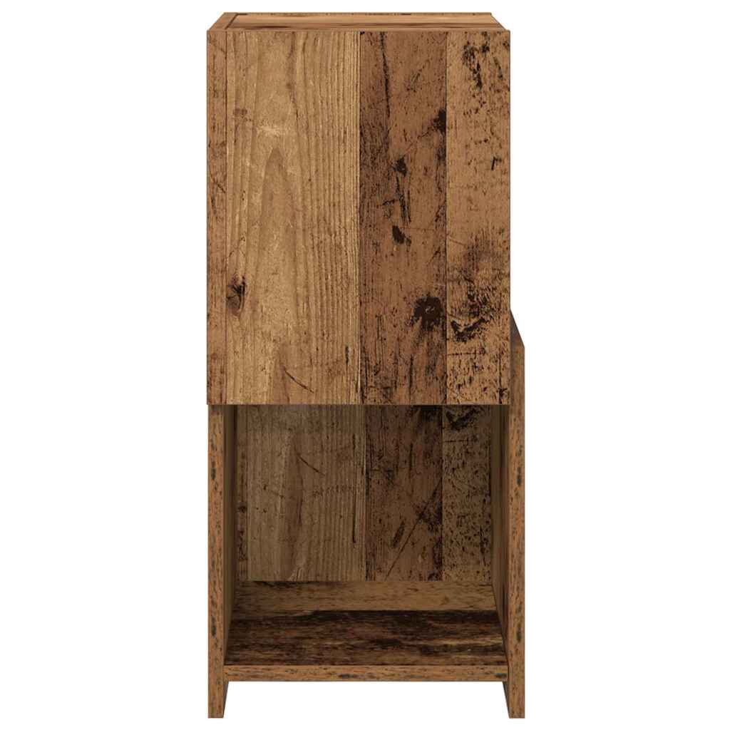 Eckschrank Altholz 30,5x30x65cm Holzwerkstoff