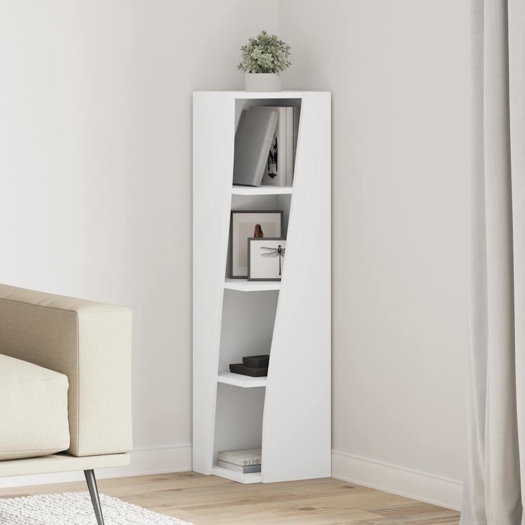 Eckschrank 27,5x27x102cm Holzwerkstoff