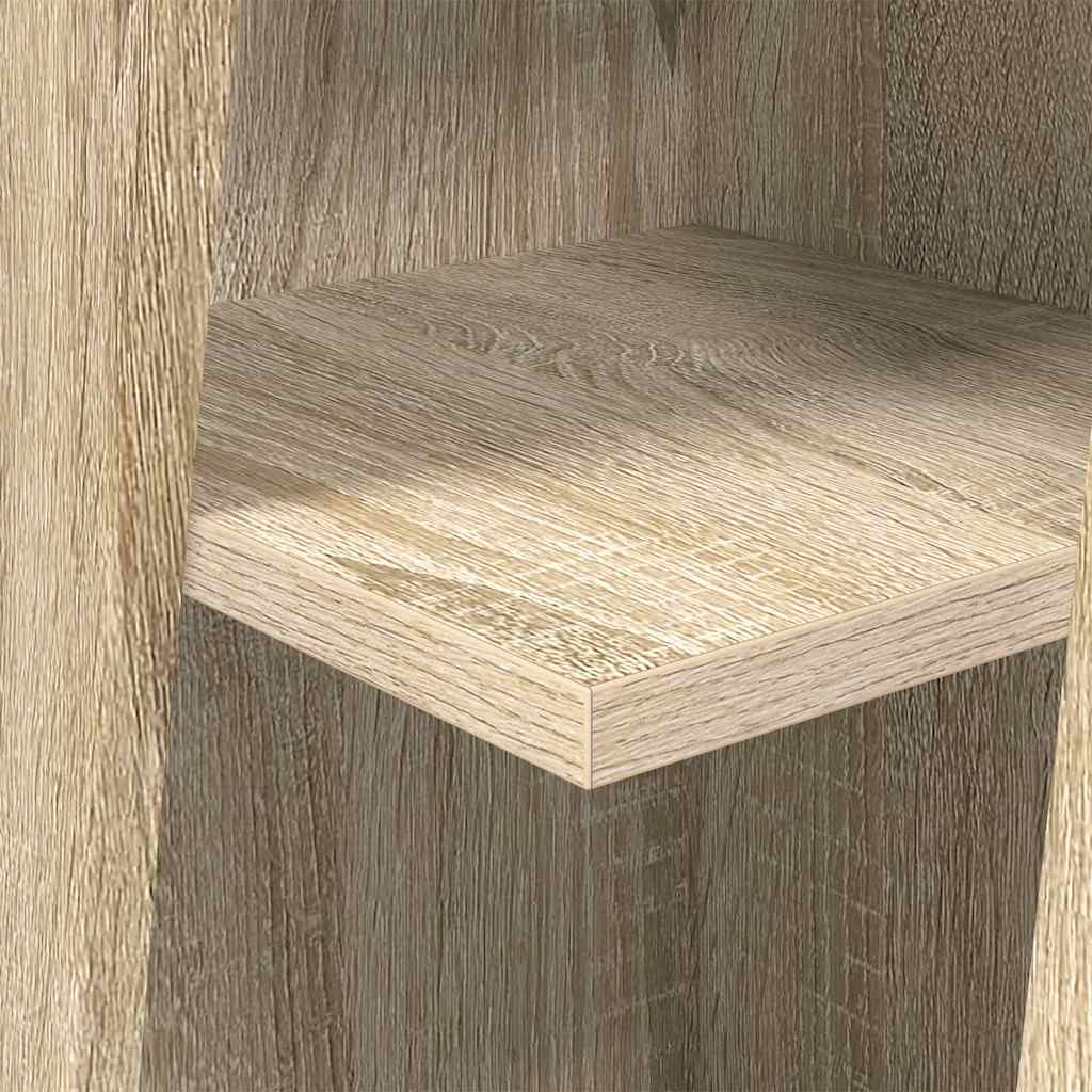 Eckschrank Sonoma-Eiche 27,5x27x102cm Holzwerkstoff