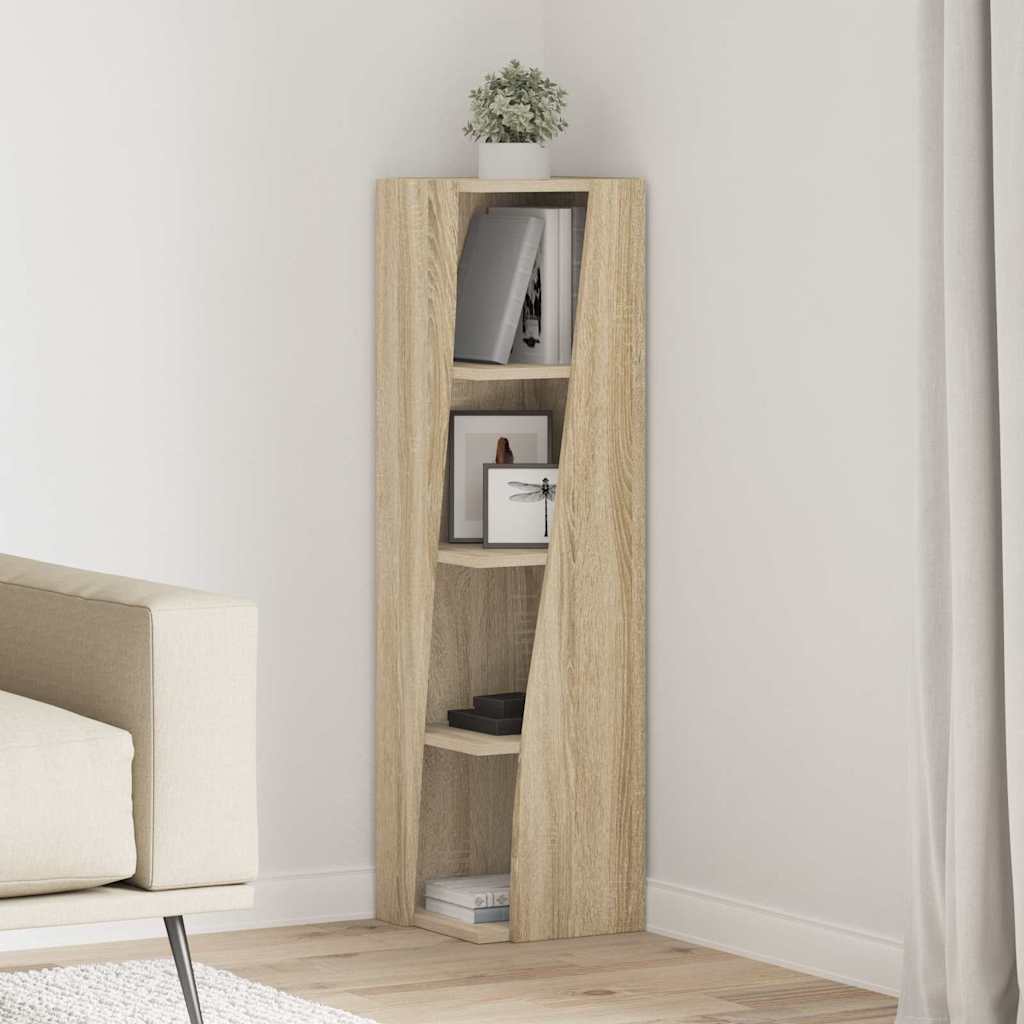 Eckschrank Sonoma-Eiche 27,5x27x102cm Holzwerkstoff