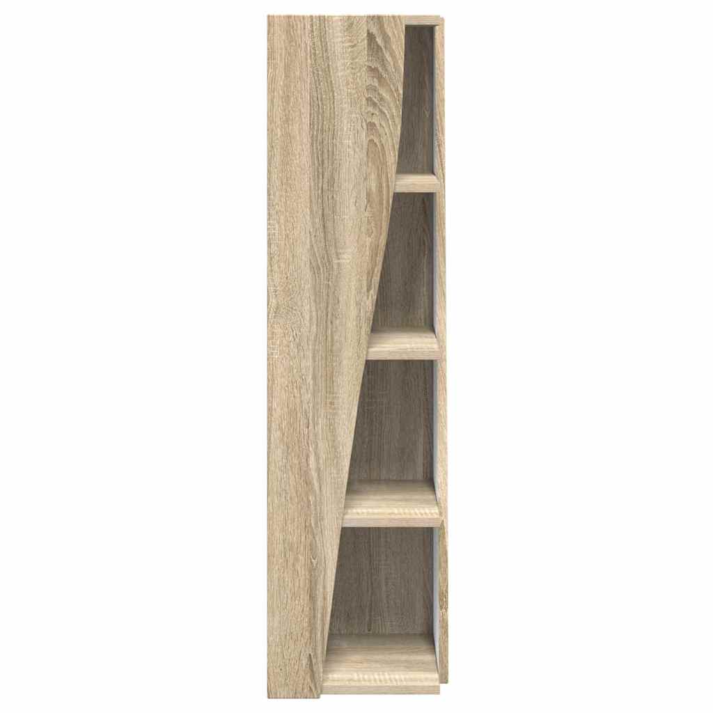 Eckschrank Sonoma-Eiche 27,5x27x102cm Holzwerkstoff