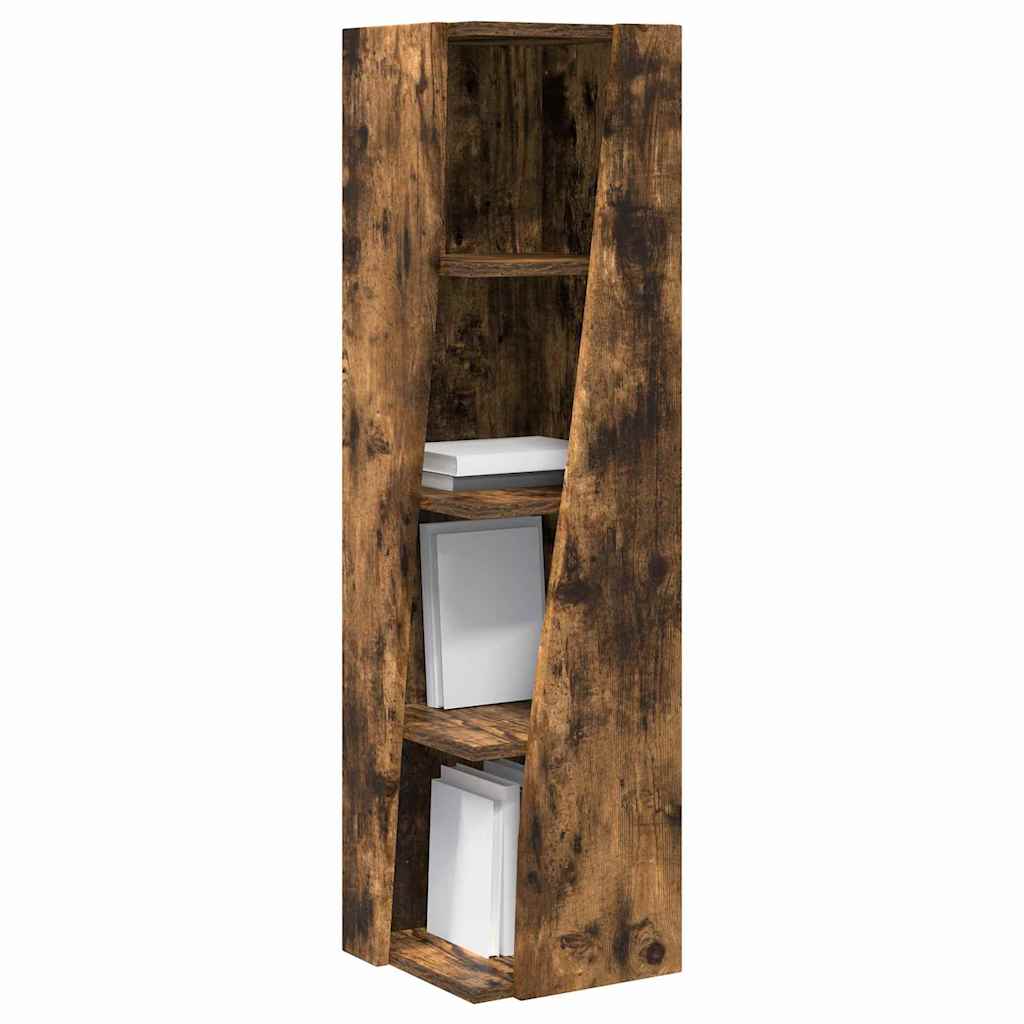 Eckschrank Geräucherte Eiche 27,5x27x102cm Holzwerkstoff