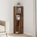 Eckschrank Altholz 27,5x27x102cm Holzwerkstoff