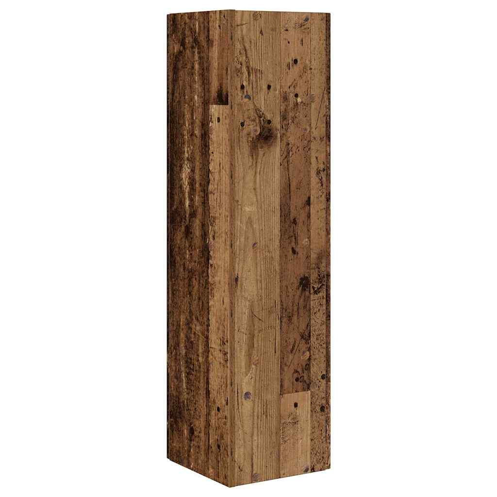 Eckschrank Altholz 27,5x27x102cm Holzwerkstoff