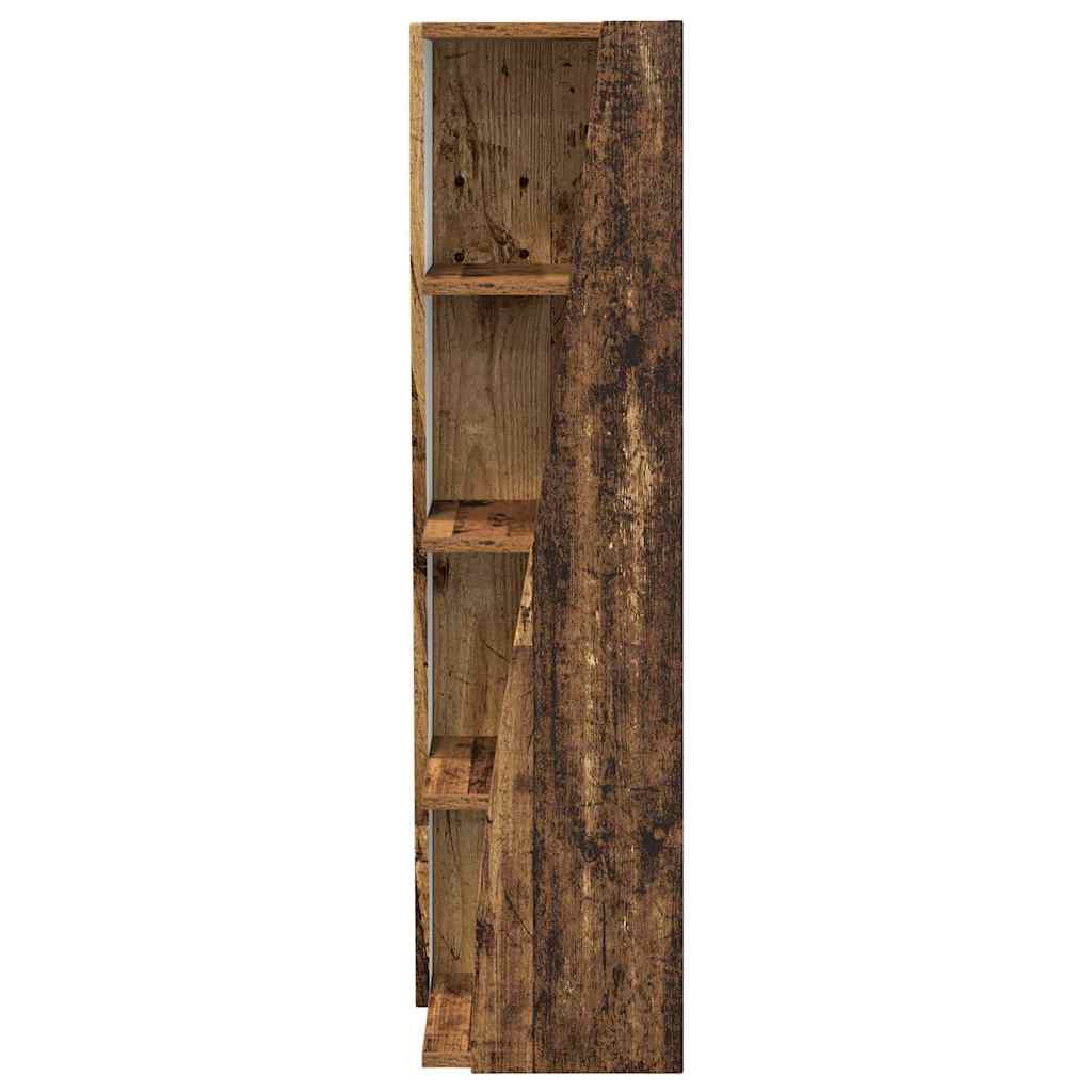 Eckschrank Altholz 27,5x27x102cm Holzwerkstoff