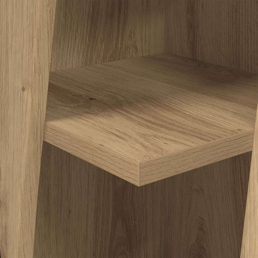 Eckschrank Artisan-Eiche 27,5x27x102cm Holzwerkstoff